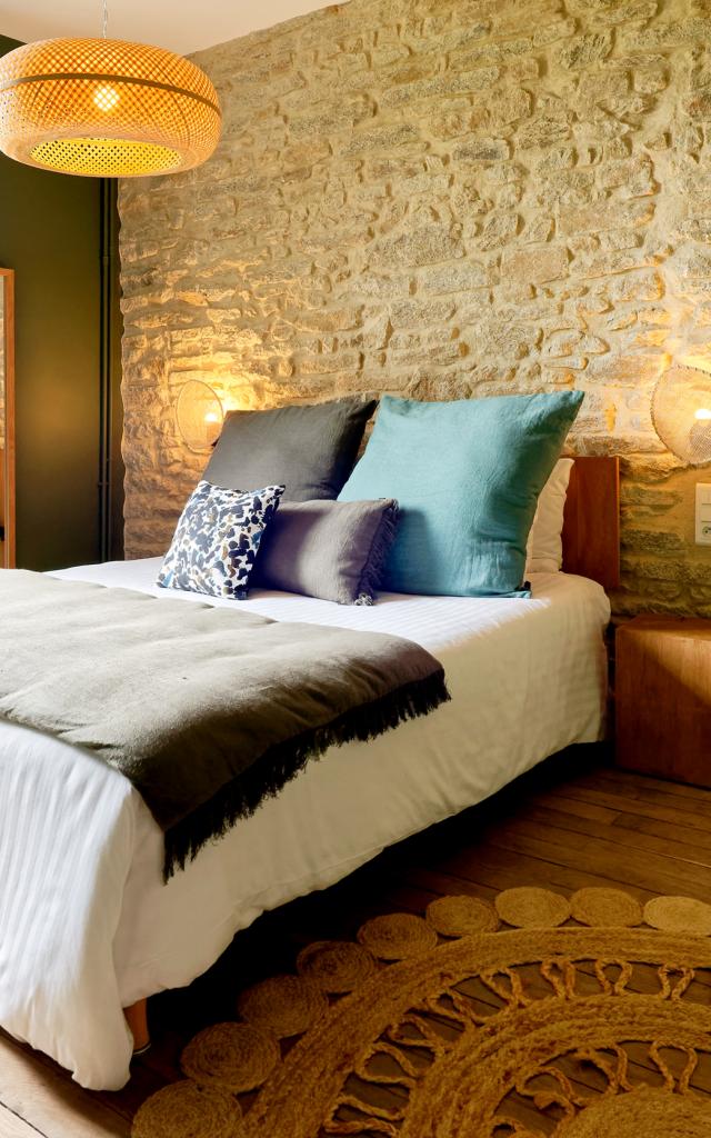 Chambre de l'Hôtel Ty Mad à Douarnenez