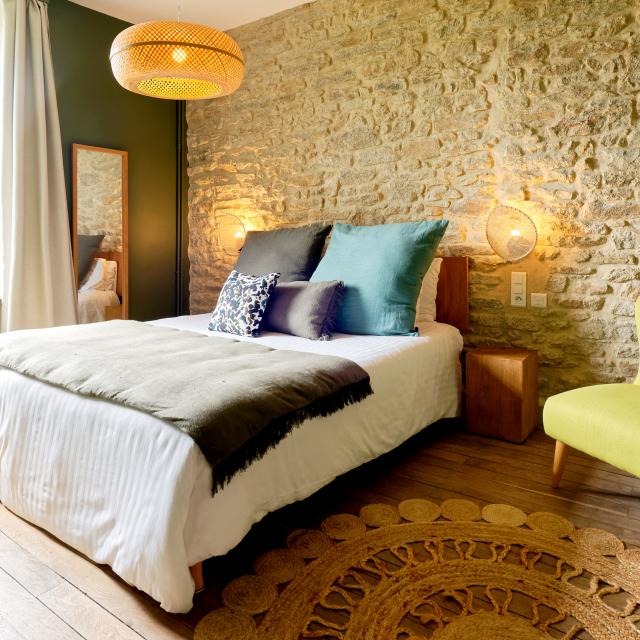 Chambre de l'Hôtel Ty Mad à Douarnenez