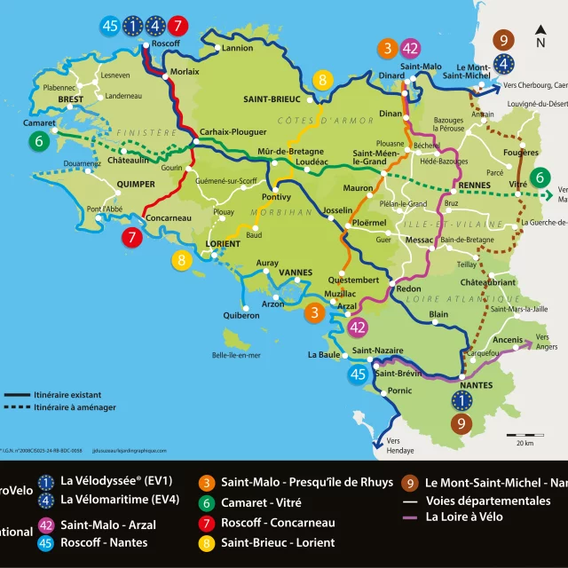 Voyage a velo en Bretagne itineraires et conseils pratiques