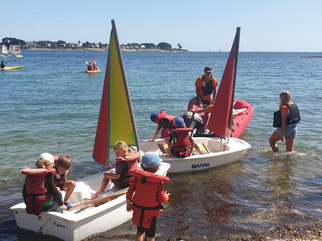 Combrit - Centre nautique Sainte-Marine - Jardin des mers