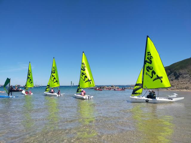 Saint-Lunaire - Yacht Club - A bord d'un Zest