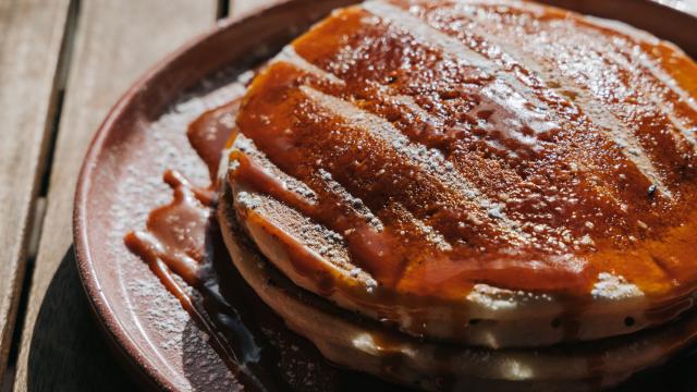 Restaurant Miette - Pancakes au caramel - Dinan