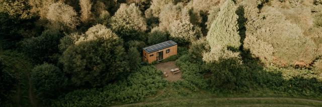 Parcel Tiny House Ferme De Kerbastard Bretagne Bretagne Drone8