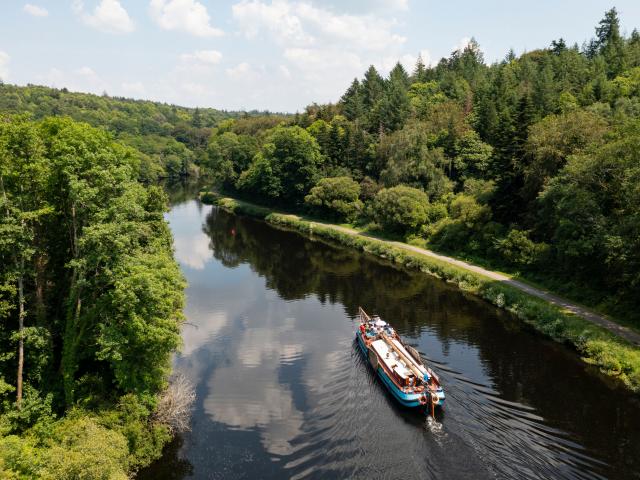 Balade en bateau sur le Blavet