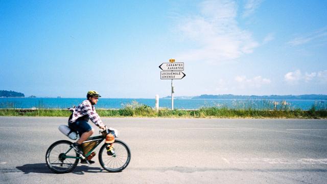 Route De La Corniche Entre Carantec Et Locquenole